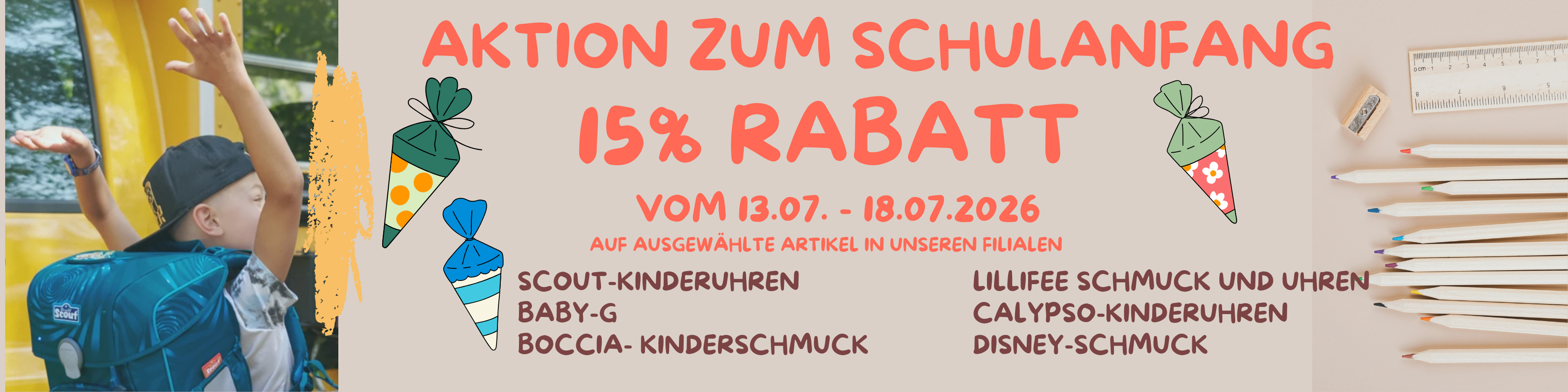 Schulanfangsaktion 2026