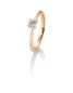 Preview: Brillant/Labor-Diamant 0,3ct 4er Krappenfassung 41056370