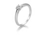 Preview: Brillant/Labor-Diamant 0,2ct 3er-Krappenfassung 41858680