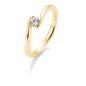 Preview: Brillant/Labor-Diamant 0,2ct Schwungfassung 41859420