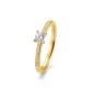 Preview: BREUNING Brillant - Ring 4er-Krappenfassung Pavé 0,35ct 41859520