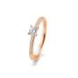 Preview: BREUNING Brillant - Ring 4er-Krappenfassung Pavé 0,35ct 41859520