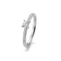 Preview: BREUNING Brillant - Ring 4er-Krappenfassung Pavé 0,35ct 41859520