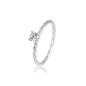 Preview: BREUNING Brillant - Verlobungsring Kordel 4er-Krappe 0,2ct 41060730