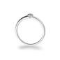 Preview: Brillant 0,05ct Zargenfassung 41857716 Platin