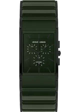 JACQUES LEMANS Herren - Armbanduhr Ceramic 1-1941I