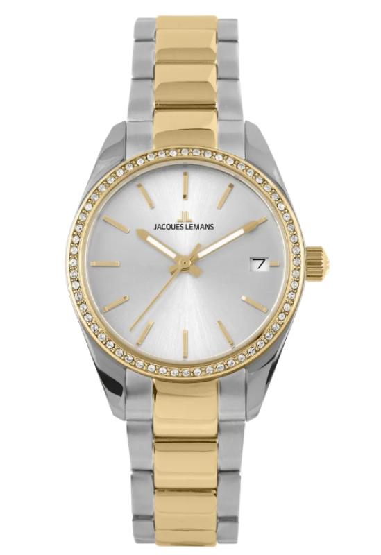 JACQUES LEMANS Damen - Armbanduhr 1-2085.1F