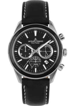JACQUES LEMANS Herren - Armbanduhr Solar 1-2115A