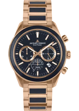 JACQUES LEMANS Herren - Armbanduhr Solar 1-2115H