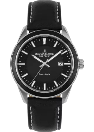JACQUES LEMANS Herren - Armbanduhr Solar 1-2116A