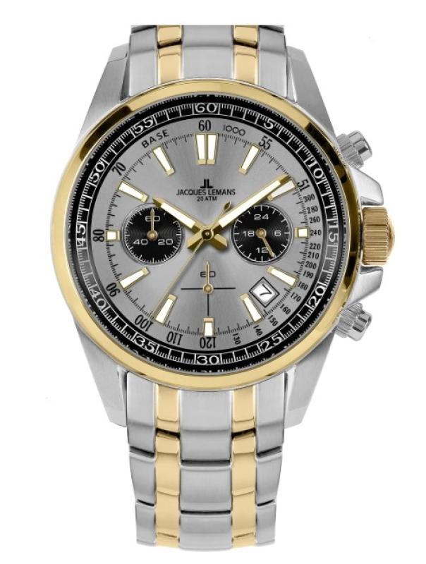 JACQUES LEMANS Herren - Armbanduhr 1-2117ZM