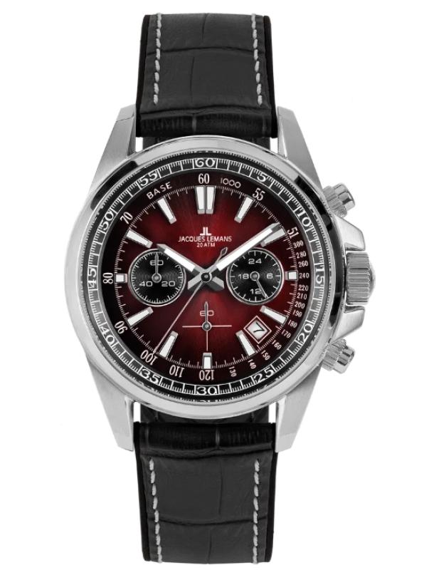 JACQUES LEMANS Herren - Armbanduhr 1-2117ZP
