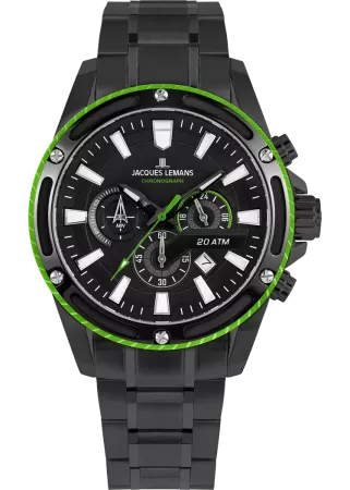 JACQUES LEMANS Herren - Armbanduhr  1-2141H