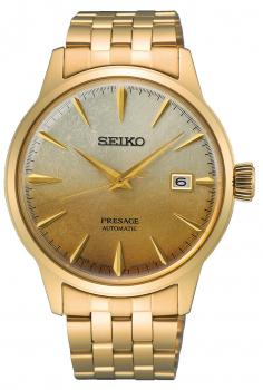 SEIKO Herren - Armbanduhr Automatik PRESAGE "Beer Julep" SRPK46J1