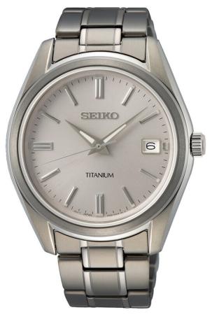 SEIKO Herren - Armbanduhr Titan SUR369P1