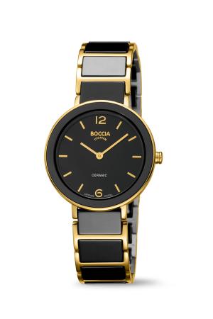 BOCCIA Damen - Armbanduhr Ceramic 3311-04