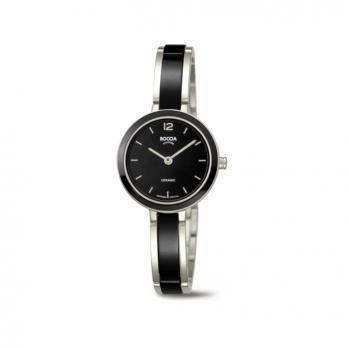 BOCCIA Damen - Armbanduhr Ceramic 3333-02