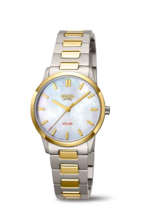 BOCCIA Damen - Armbanduhr Solar 3363-04