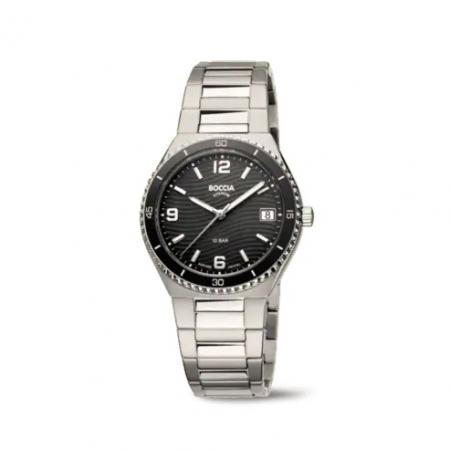 BOCCIA Damen - Armbanduhr Ceramic 3367-03