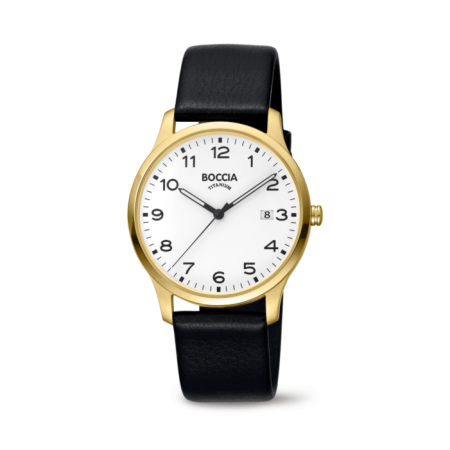 BOCCIA Herren - Armbanduhr Classic 3620-08