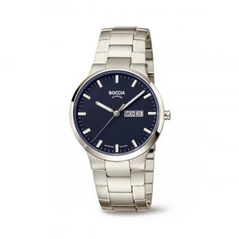 BOCCIA Herren - Armbanduhr Classic 3649-02