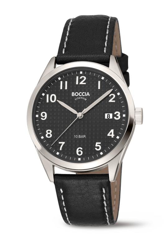BOCCIA Herren - Armbanduhr Classic 3682-01