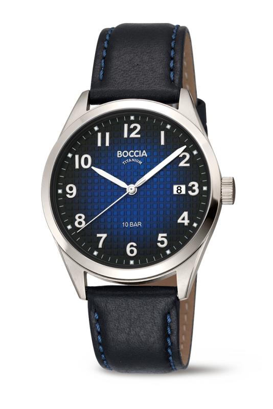 BOCCIA Herren - Armbanduhr Classic 3682-02