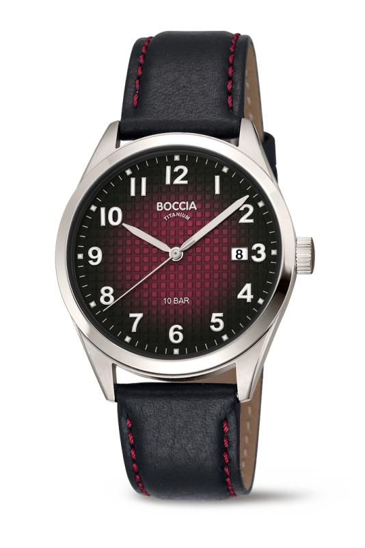 BOCCIA Herren - Armbanduhr Classic 3682-03