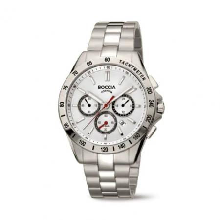 BOCCIA Herren - Armbanduhr Sport 3733-01