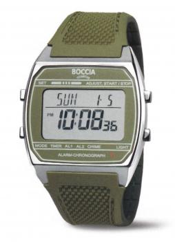 BOCCIA Herren - Armbanduhr 3738-03