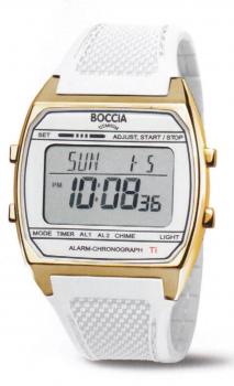 BOCCIA Herren - Armbanduhr 3738-04