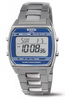 BOCCIA Herren - Armbanduhr 3738-06