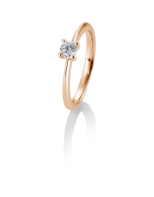 Brillant/Labor-Diamant 0,3ct 4er Krappenfassung 41056370
