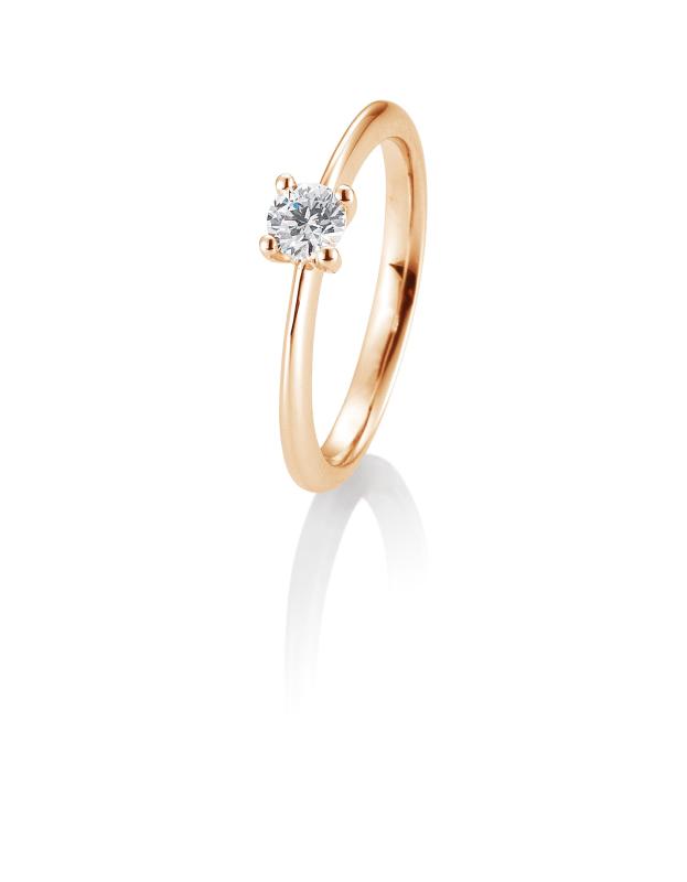 Brillant/Labor-Diamant 0,3ct 4er Krappenfassung 41056370