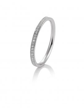 Breuning Brillant Memoire Ring weiß