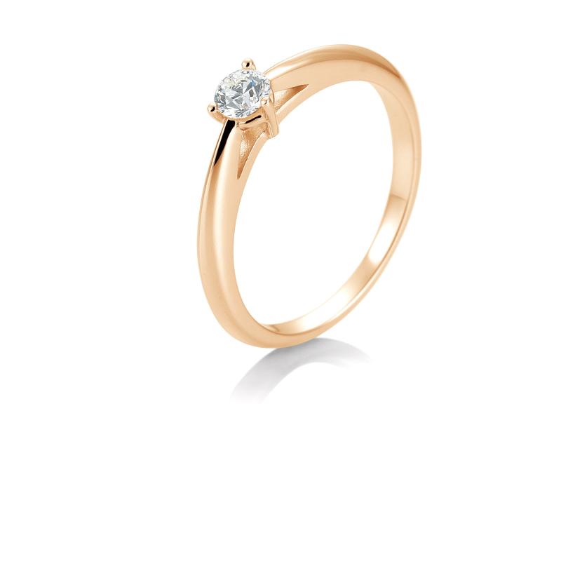 Brillant/Labor-Diamant 0,2ct 3er-Krappenfassung 41858680