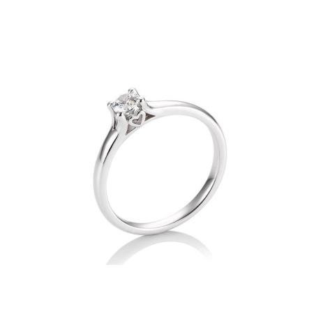 BREUNING Brillant - Verlobungsring 4er-Krappenfassung Herz 0,25ct 41057210