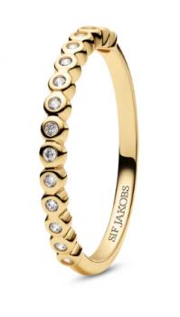 SIF JAKOBS Damen - Ring SARZANA SJ-R2750-CZ-YG #48