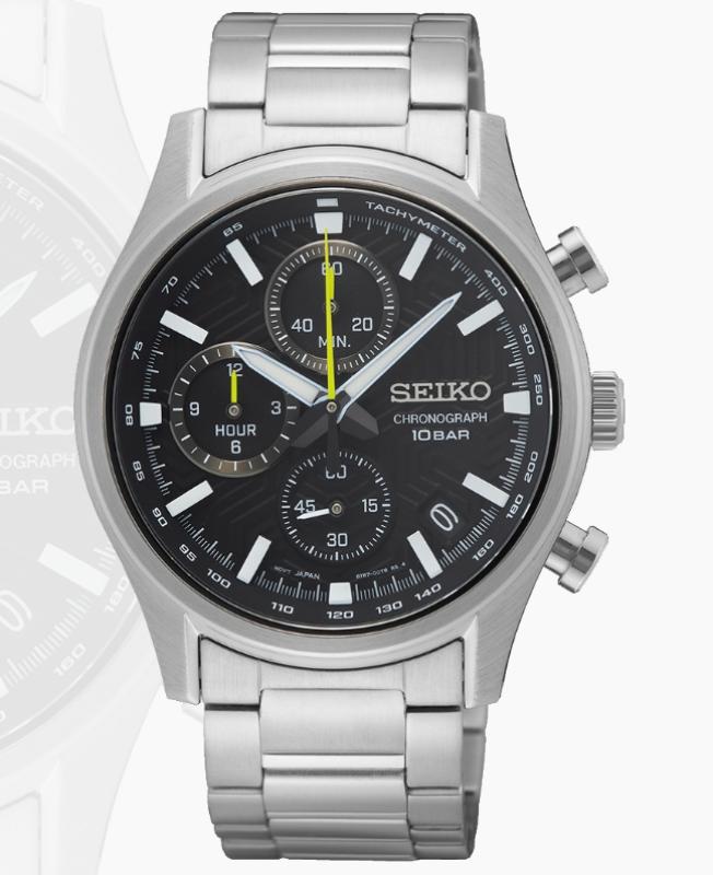 SEIKO Herren - Armbanduhr Chronograph SSB419P1