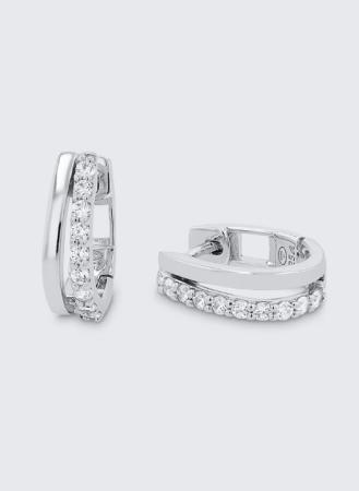 TOM TAILOR Damen - Ohrringe P2100565-SI