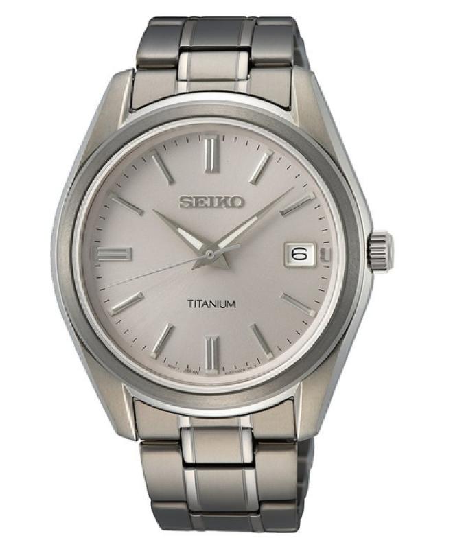 SEIKO Herren - Armbanduhr Titan SUR369P1