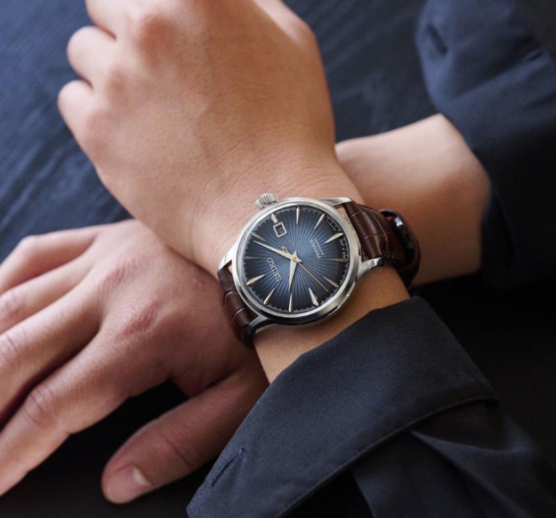 SEIKO Herren - Armbanduhr Automatik PRESAGE COCKTAIL TIME SRPK15J1