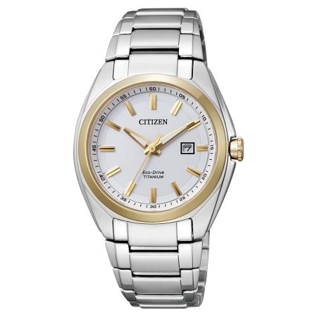 CITIZEN Damen - Armbanduhr ECO-DRIVE  Super Titanium ™ EW2214-52A