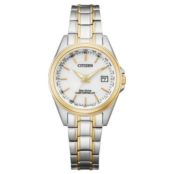 CITIZEN Damen - Armbanduhr ECO-DRIVE Funk EC1186-85A