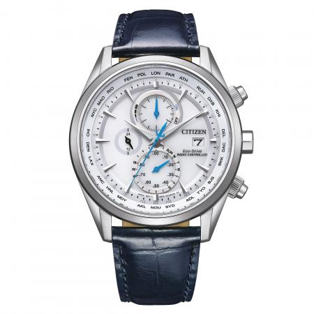 CITIZEN Herren - Armbanduhr ECO-DRIVE Funk Chronograph AT8260-18A