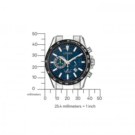 CITIZEN Herren - Armbanduhr ECO-DRIVE Super Titanium ™ Chronograph CA4444-82L
