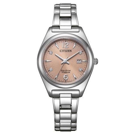 CITIZEN Damen - Armbanduhr ECO-DRIVE Super Titanium ™ EW2601-81Z