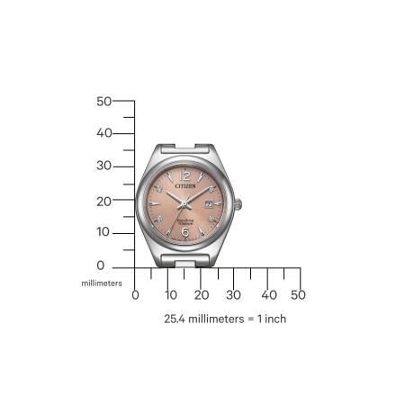 CITIZEN Damen - Armbanduhr ECO-DRIVE Super Titanium ™ EW2601-81Z