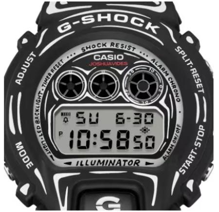 G-SHOCK Herren - Armbanduhr Casio x Joshua Vides DW-6900JV-1ER