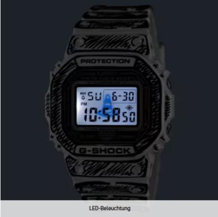 G-SHOCK Herren - Armbanduhr Casio x Joshua Vides DW-5600JV-7ER